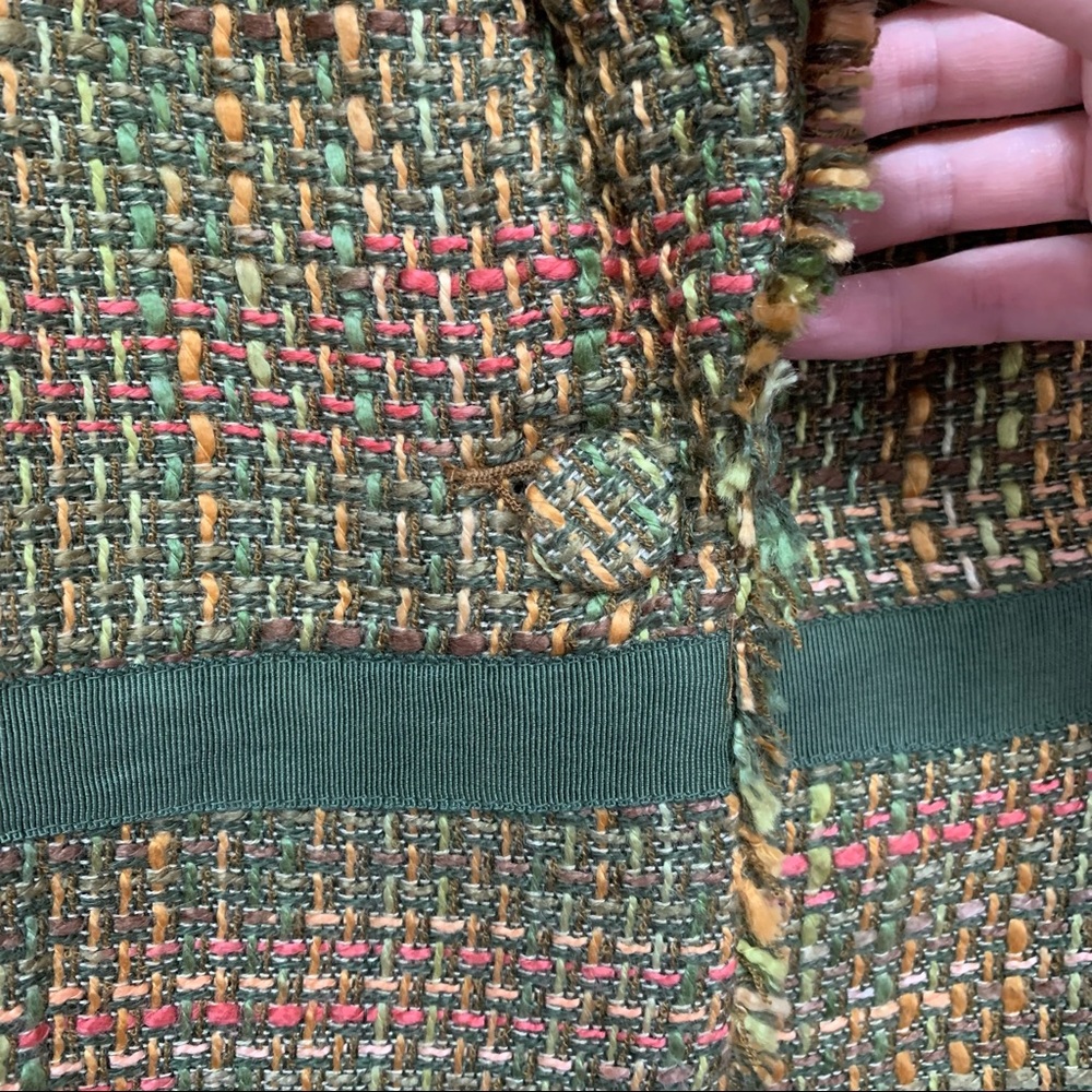 True Meaning Tweed Boucle Blazer Jacket Gem